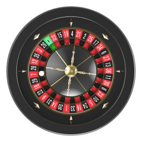 Casino roulette wheel